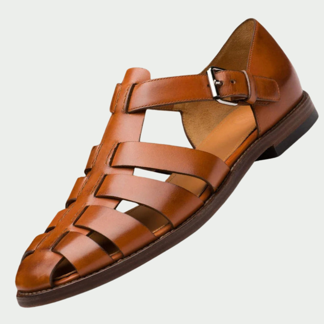 Siyaje | Sandales haut de gamme en cuir pour homme
