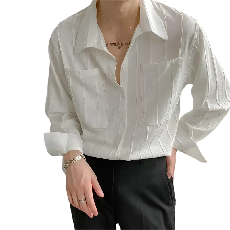 Siyaje | Chemise côtelée ST Tropez