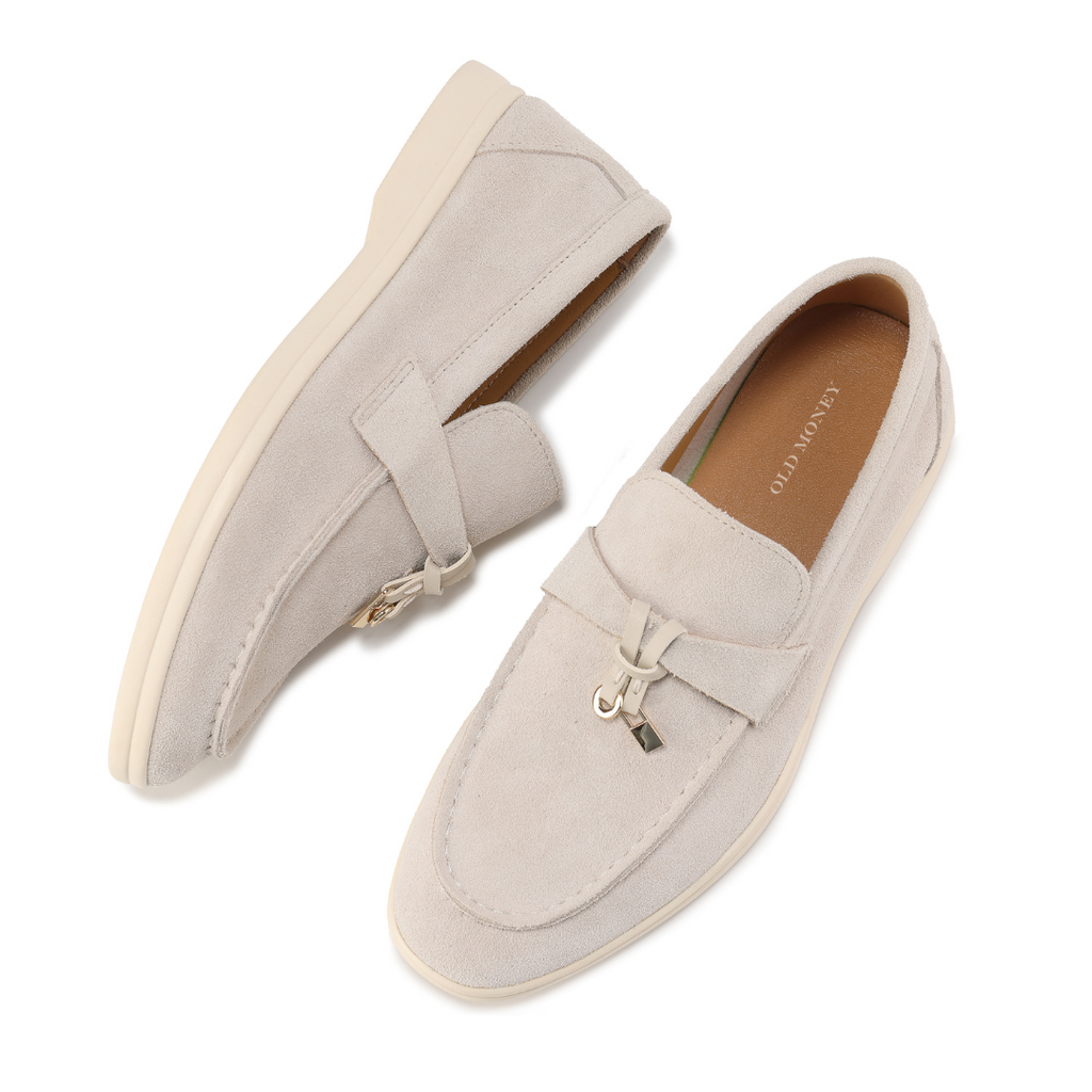 Siyaje | Mocassins en daim Old Money