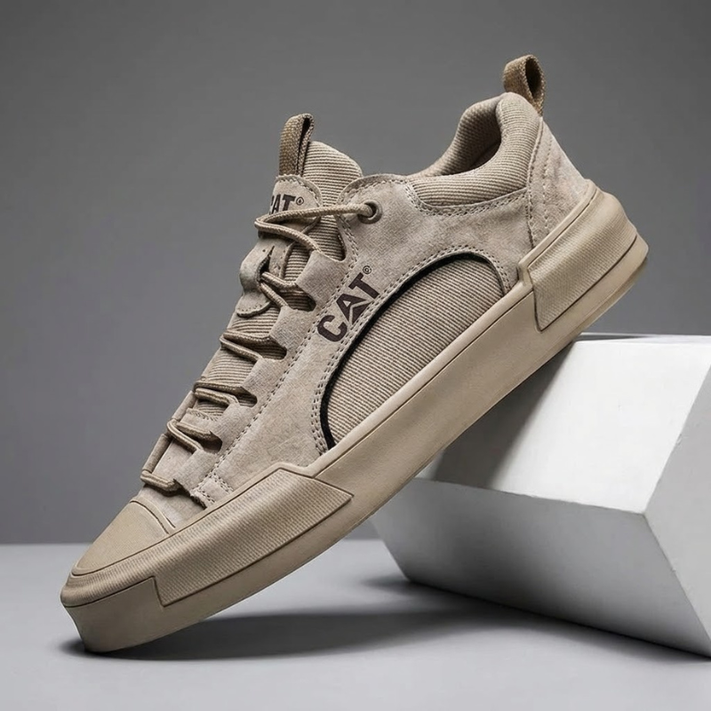 Siyaje | Chaussures en toile avec lacets en daim pour un usage quotidien
