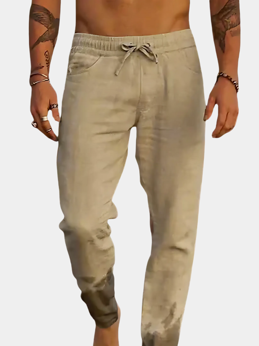 Siyaje | Pantalon de plage en lin