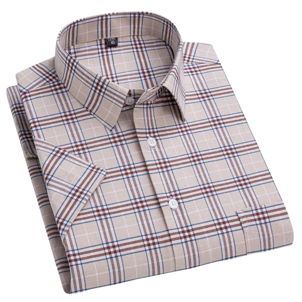 Siyaje | Chemise en coton à manches courtes