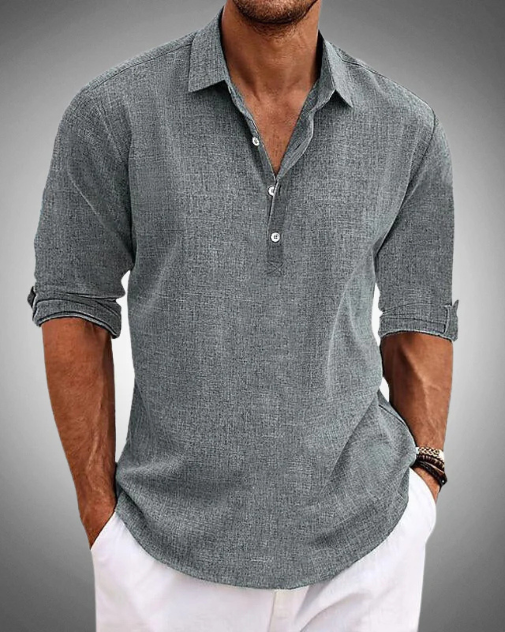 Siyaje | Chemise classique en coton