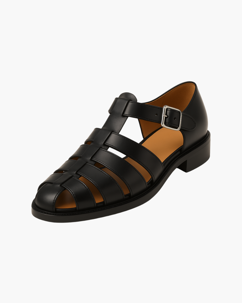 Siyaje | Sandales fermées à boucle élégante