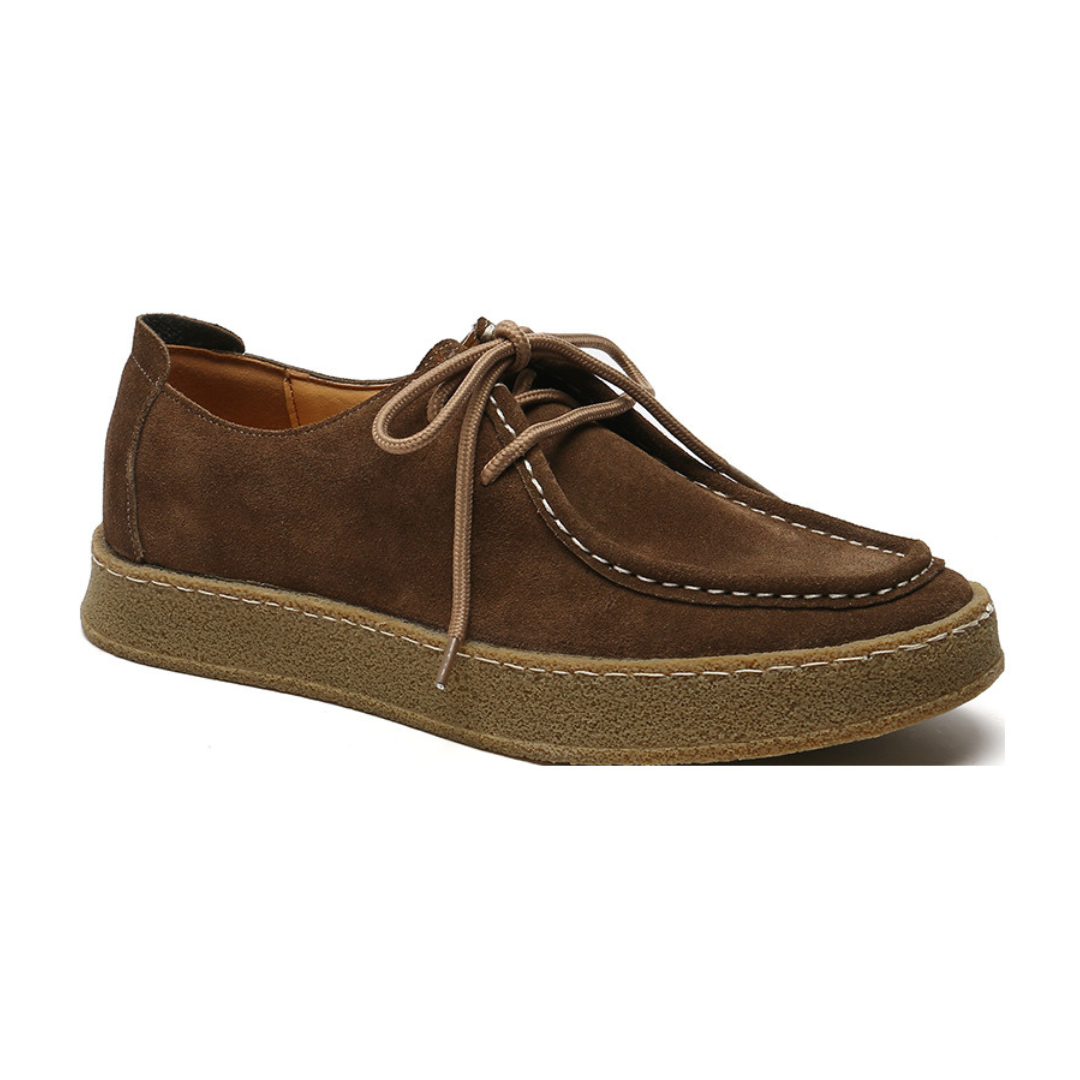 Siyaje | Chaussures de ville en daim haut de gamme