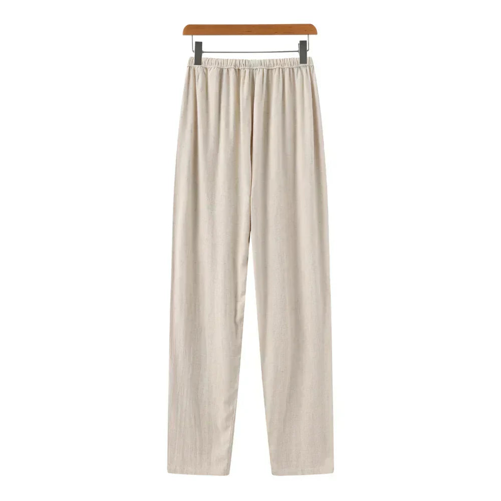 Siyaje | Pantalon slim en lin