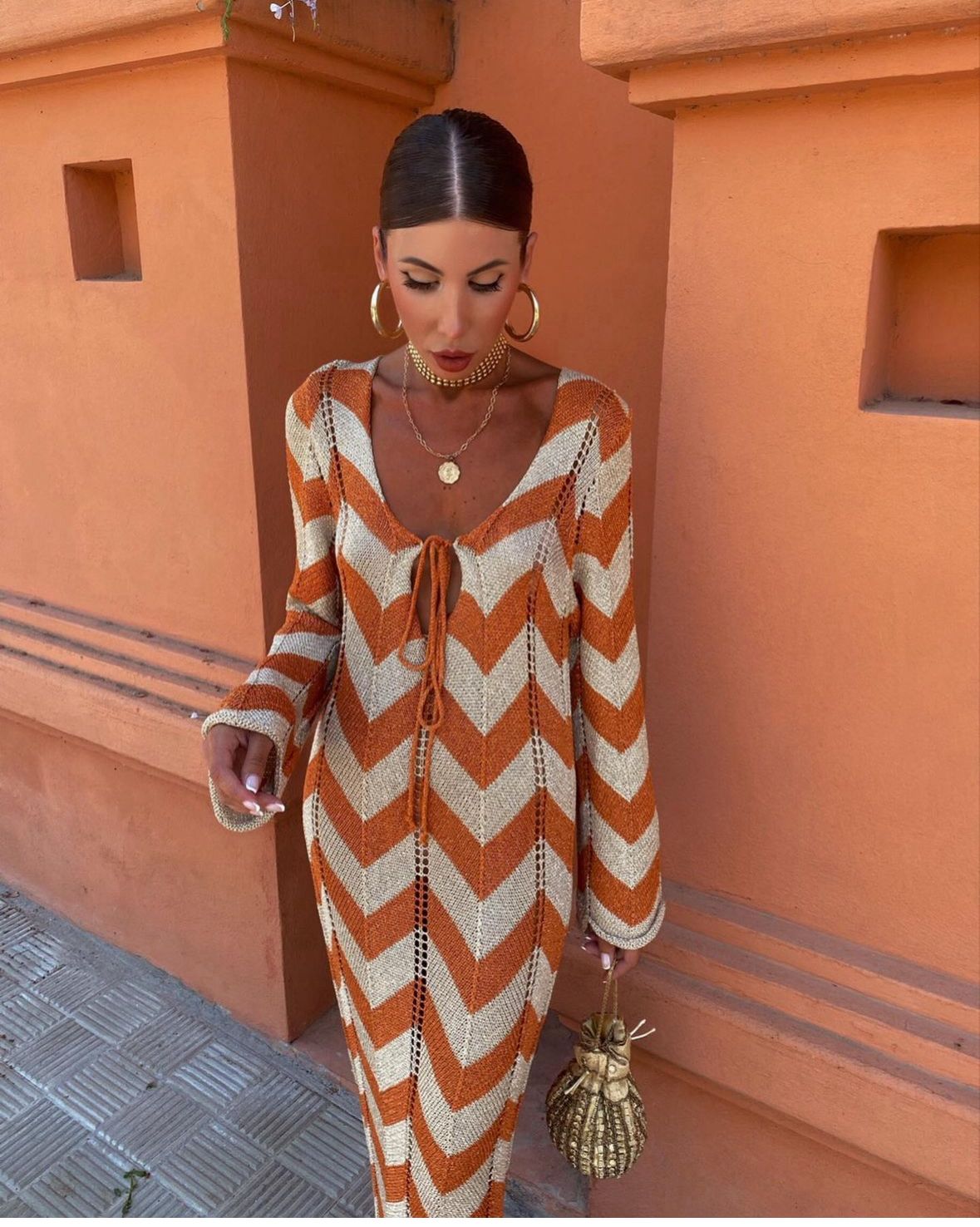 Siyaje | Robe longue en fil