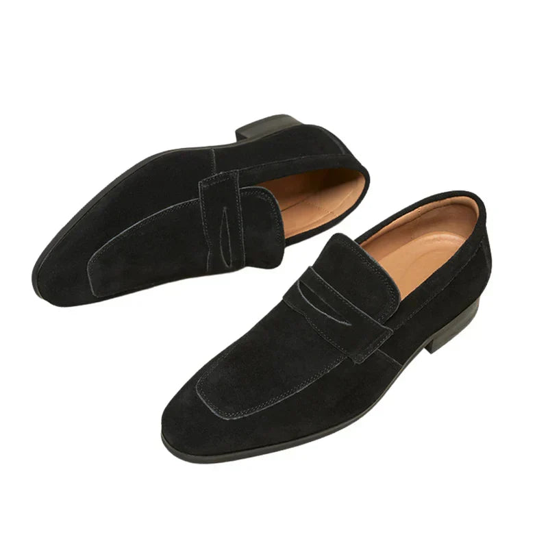 Siyaje | Mocassins à brides en daim