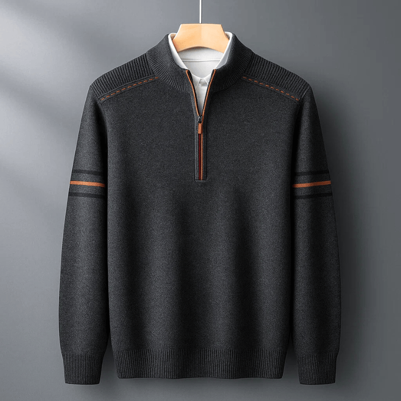 Siyaje | Pull moderne à demi-zip