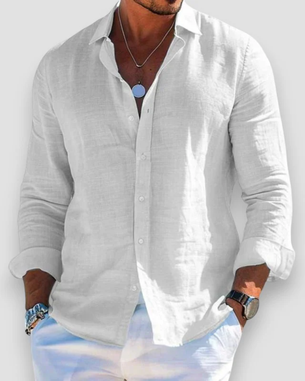 Siyaje | Chemise homme décontractée