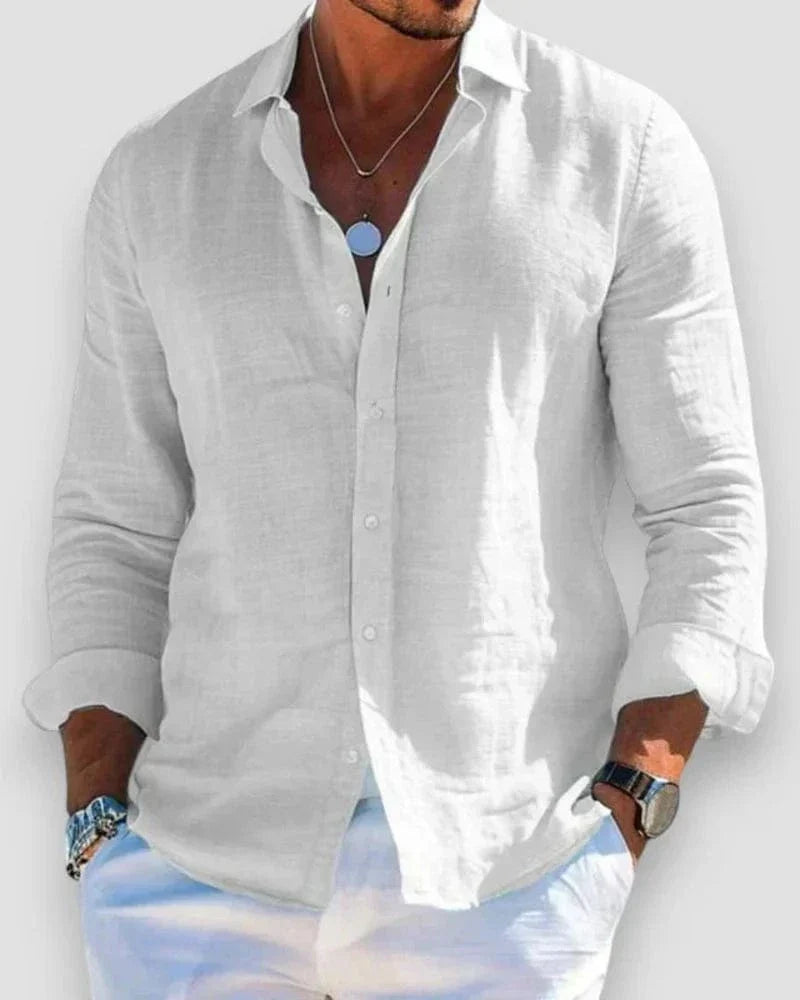Siyaje | Chemise estivale classique et décontractée