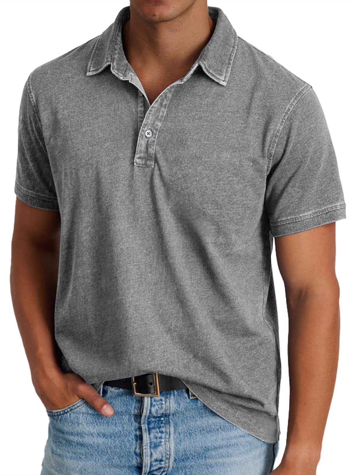 Siyaje | Polo avec collier pour hommes