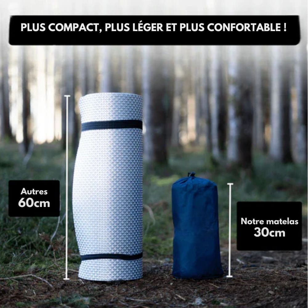 Siyaje | Matelas gonflable étanche et ultra-résistant avec pompe intégrée