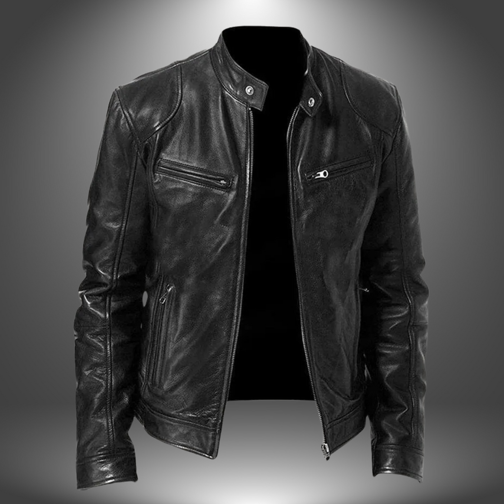 Siyaje | Veste en cuir artisanal pour homme