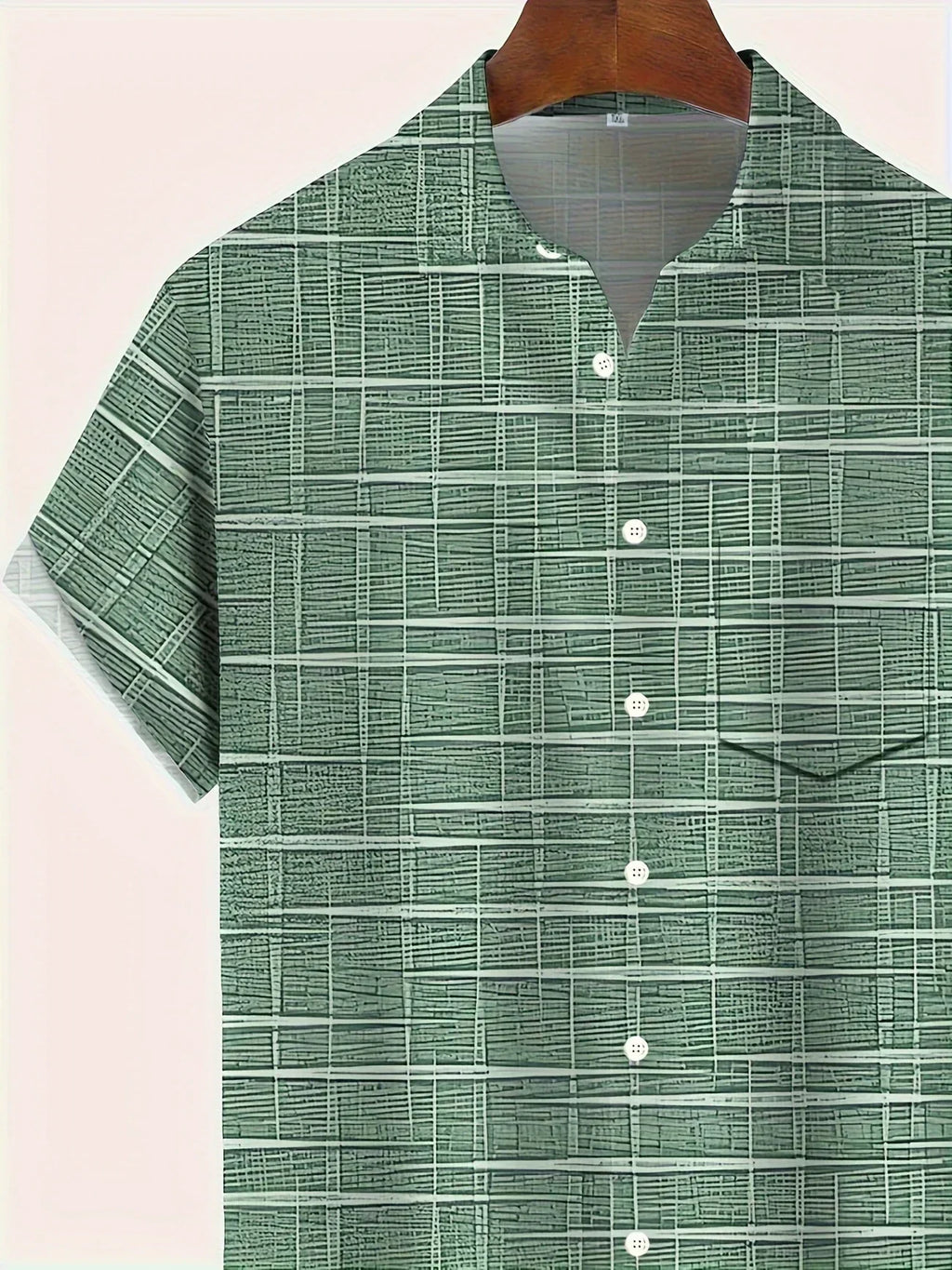 Siyaje | Chemise élégante à motif rayé et à carreaux
