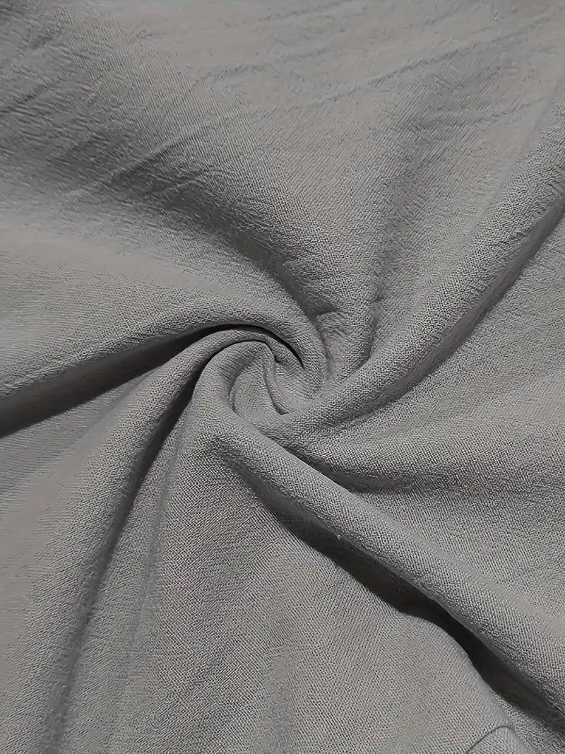 Siyaje | Pantalon ample en lin avec cordon de serrage
