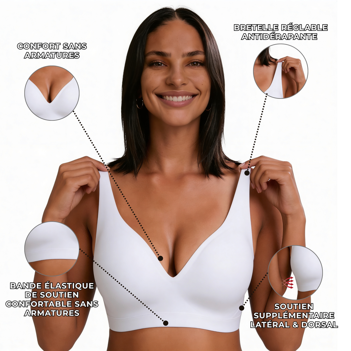 Siyaje Soutien-Gorge Seconde Peau