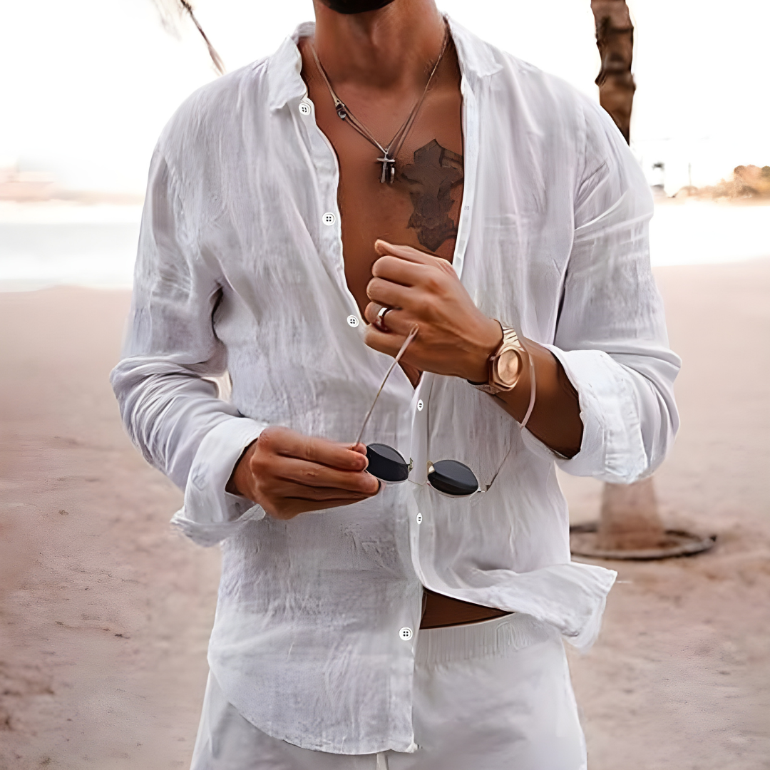 Siyaje | Chemise d’été en coton naturel