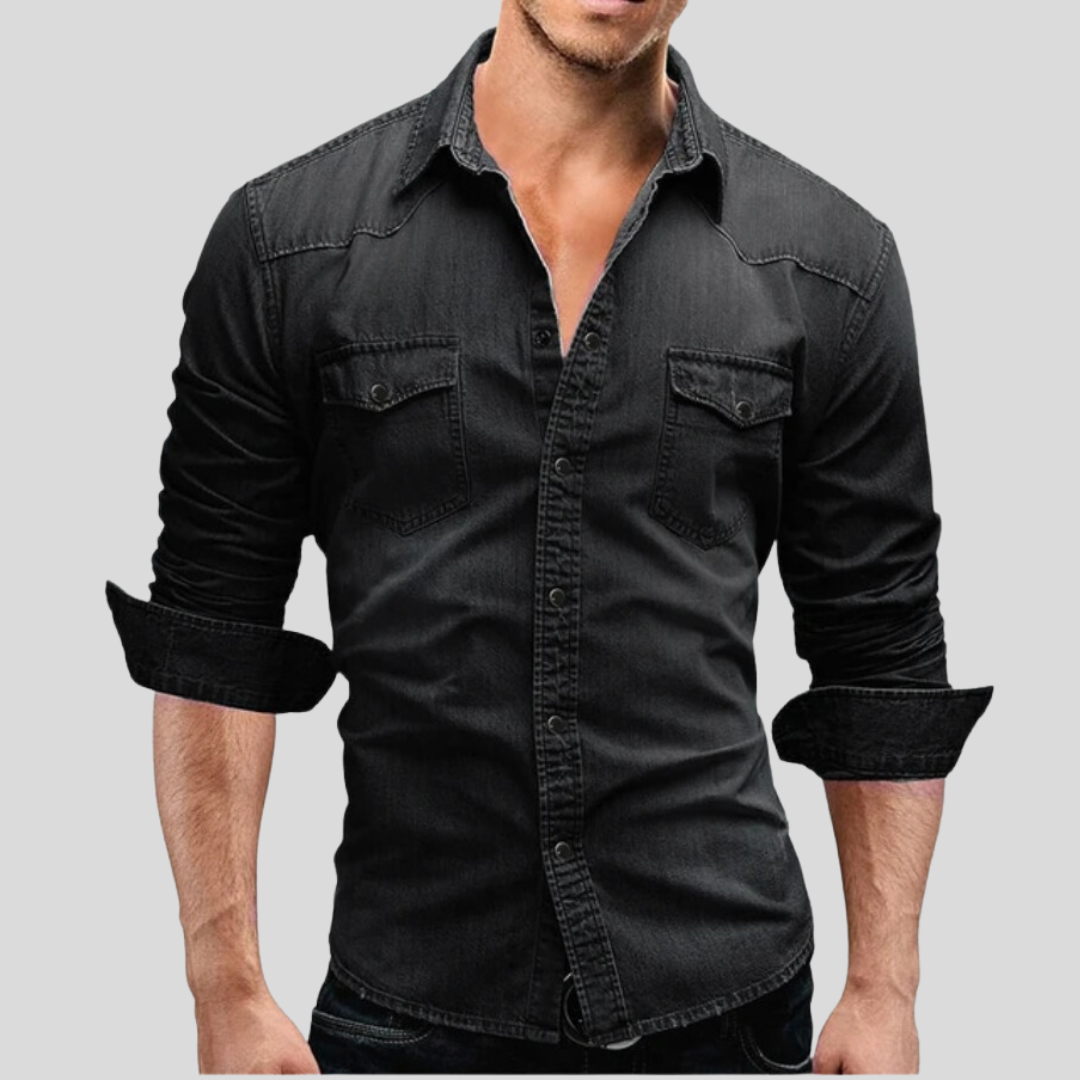 Siyaje | Chemise en denim au style moderne