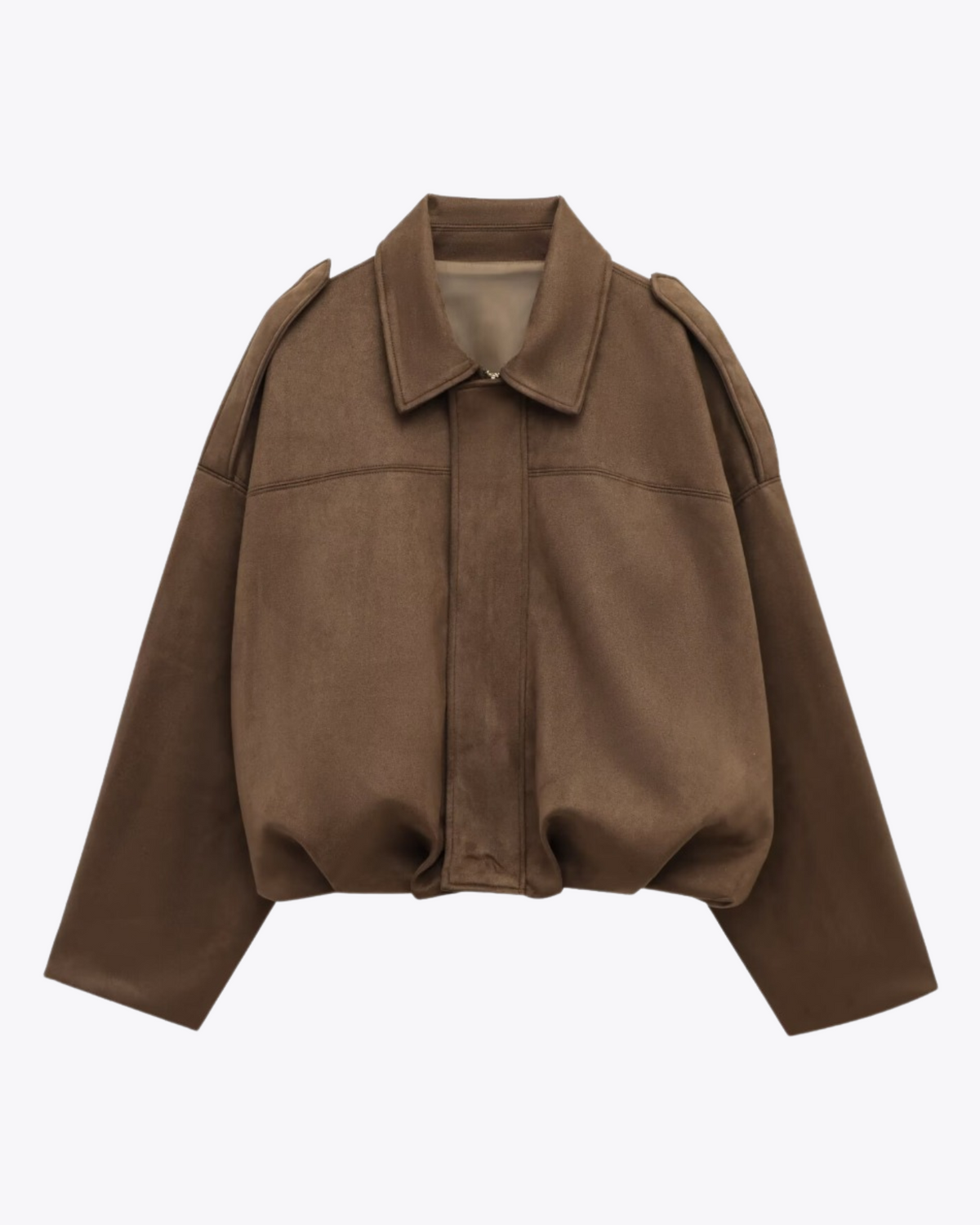 Quintine - Blouson bomber en suède