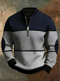 Siyaje | Pull élégant pour homme à demi-zip