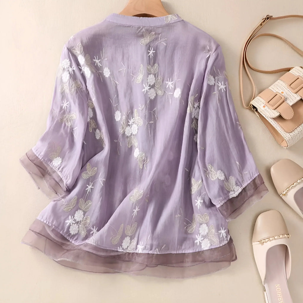 Siyaje | Blouse en coton léger
