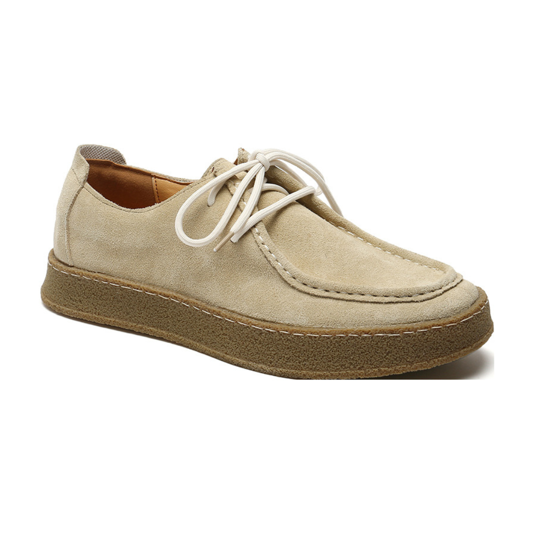 Siyaje | Chaussures de ville en daim haut de gamme