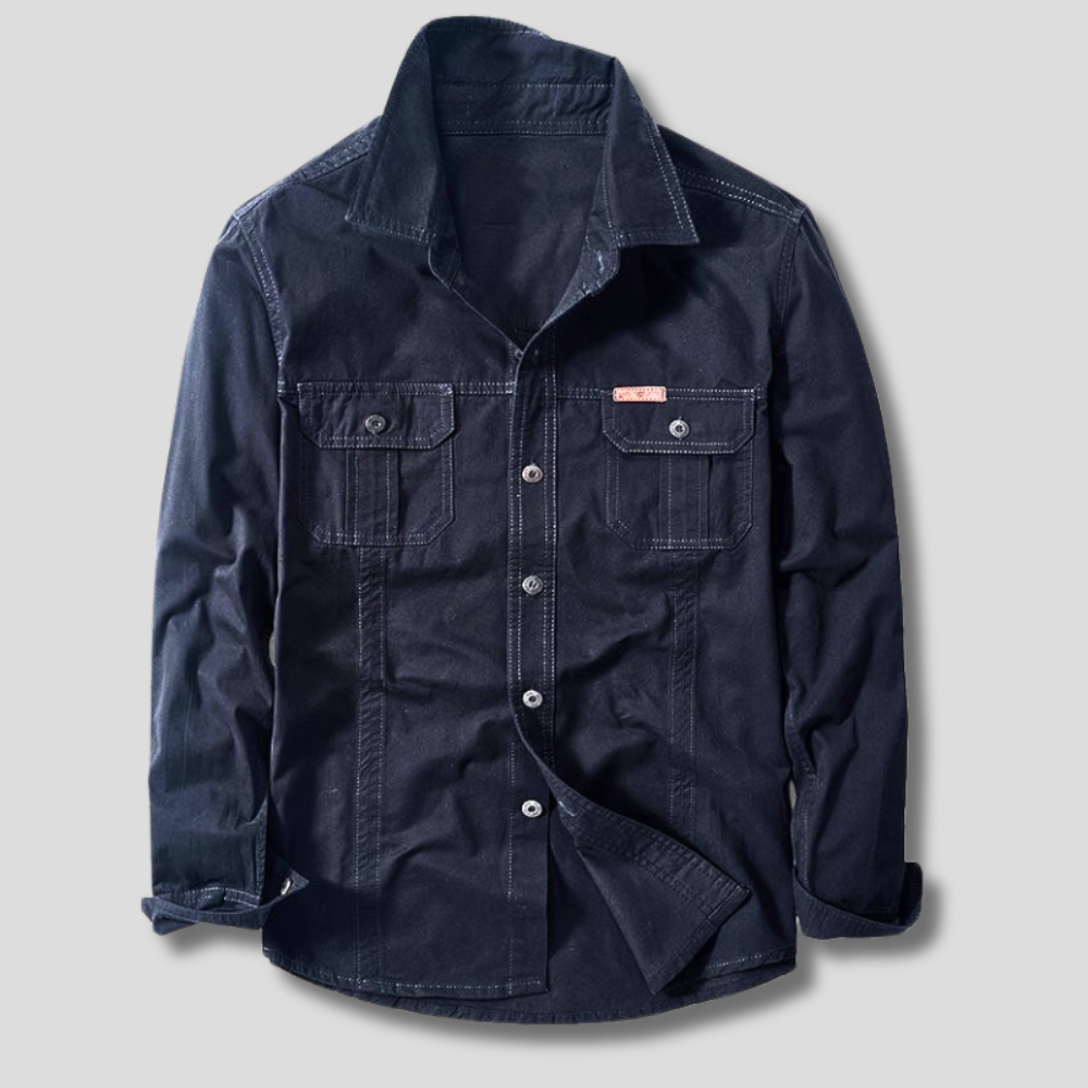 Siyaje | Chemise cargo au style moderne