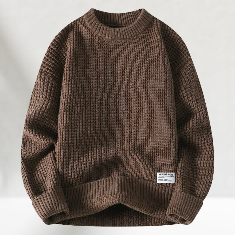Siyaje | Pull en maille à col rond