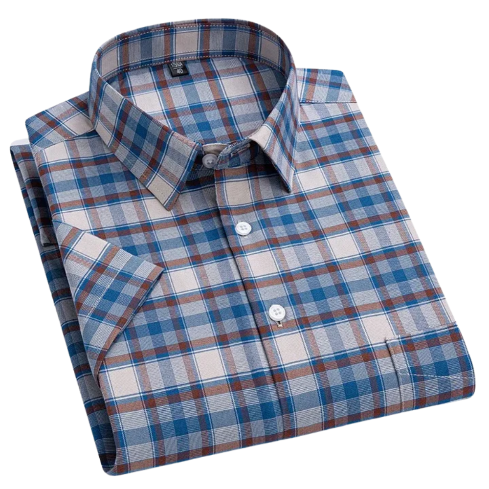 Siyaje | Chemise en coton à manches courtes