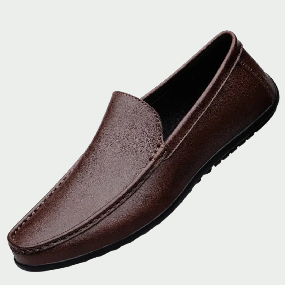 Siyaje | Mocassins en cuir véritable