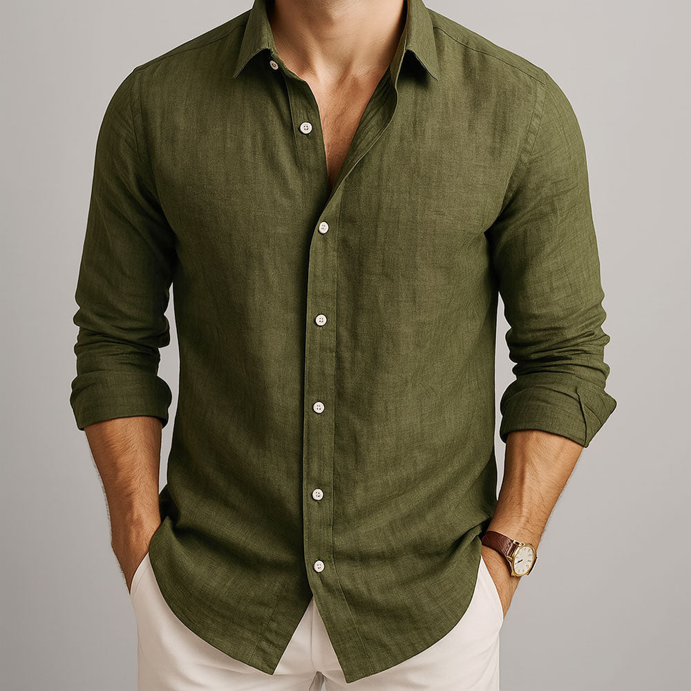 Siyaje | Chemise en lin essentielle – Édition spéciale