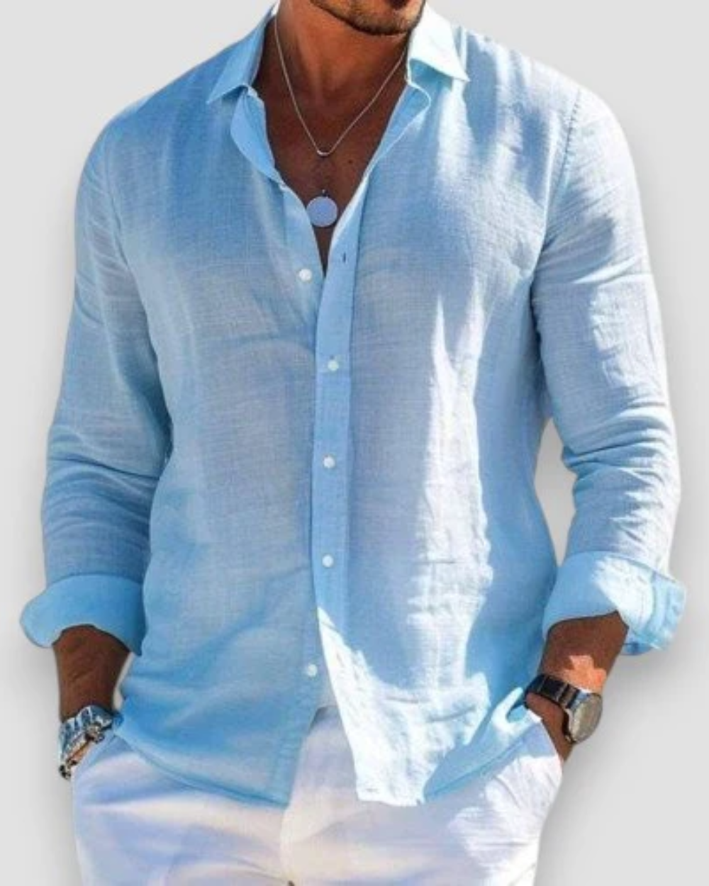 Siyaje | Chemise homme décontractée