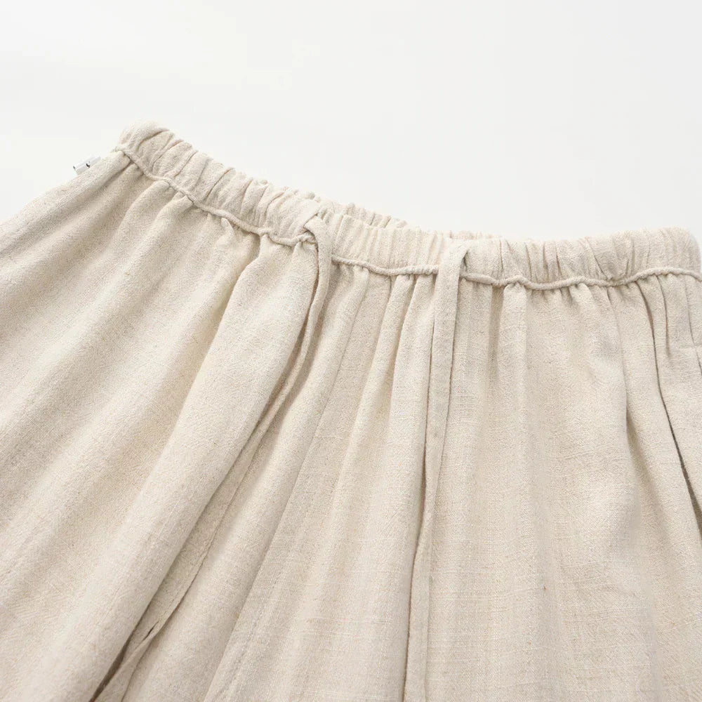 Siyaje | Pantalon slim en lin