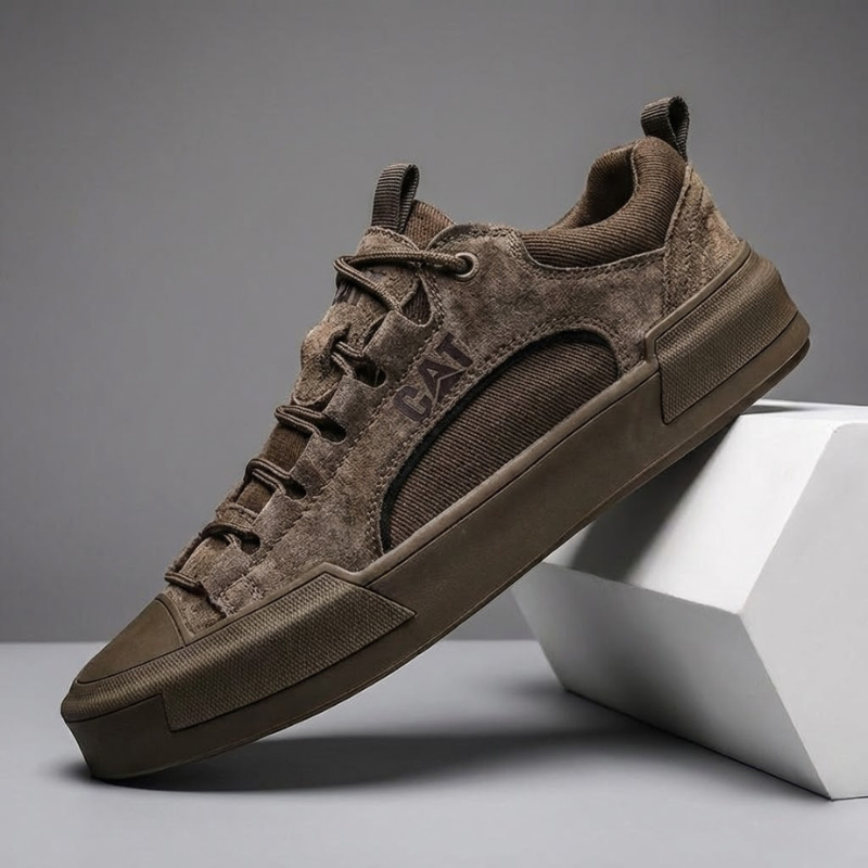 Siyaje | Chaussures en toile avec lacets en daim pour un usage quotidien