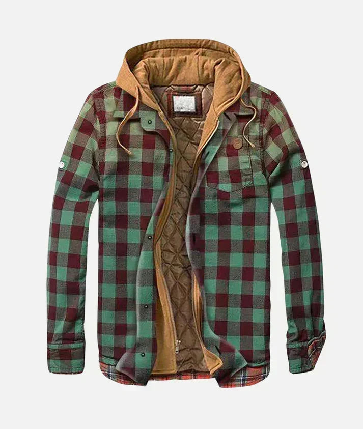Siyaje | Veste patchwork à carreaux