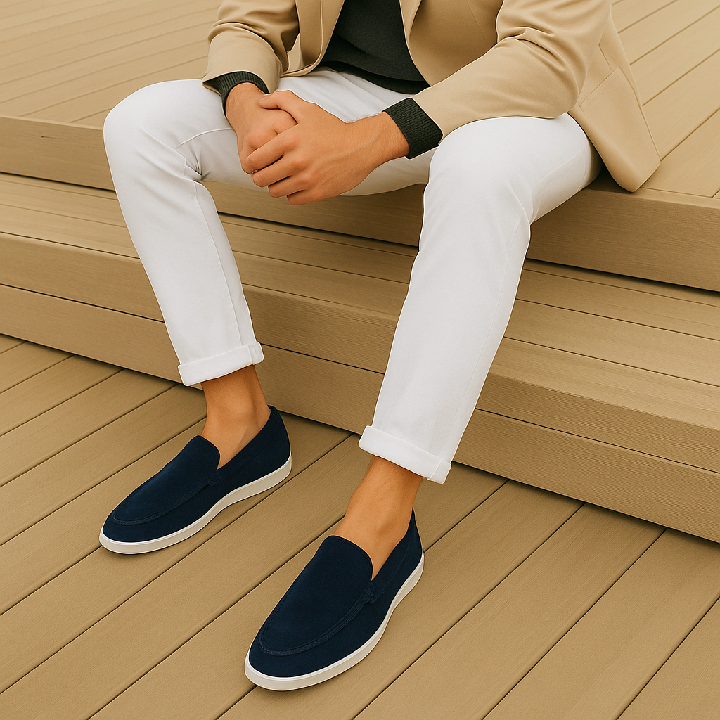 Siyaje | Mocassins élégants en daim