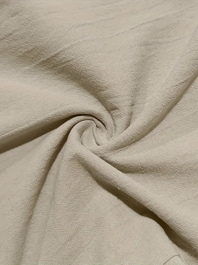 Siyaje | Pantalon ample en lin avec cordon de serrage