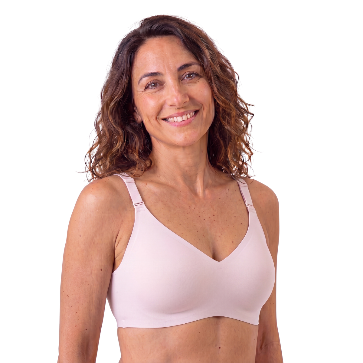 Siyaje Soutien-Gorge Jelly Sans Couture Col V