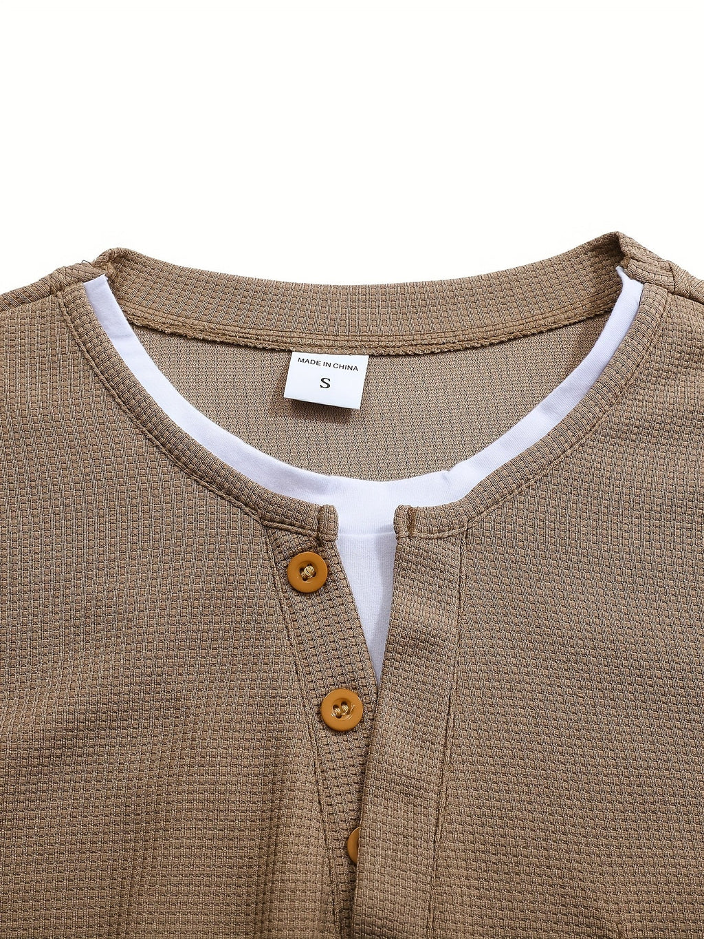 Siyaje | Polo à manches longues avec boutons et poche