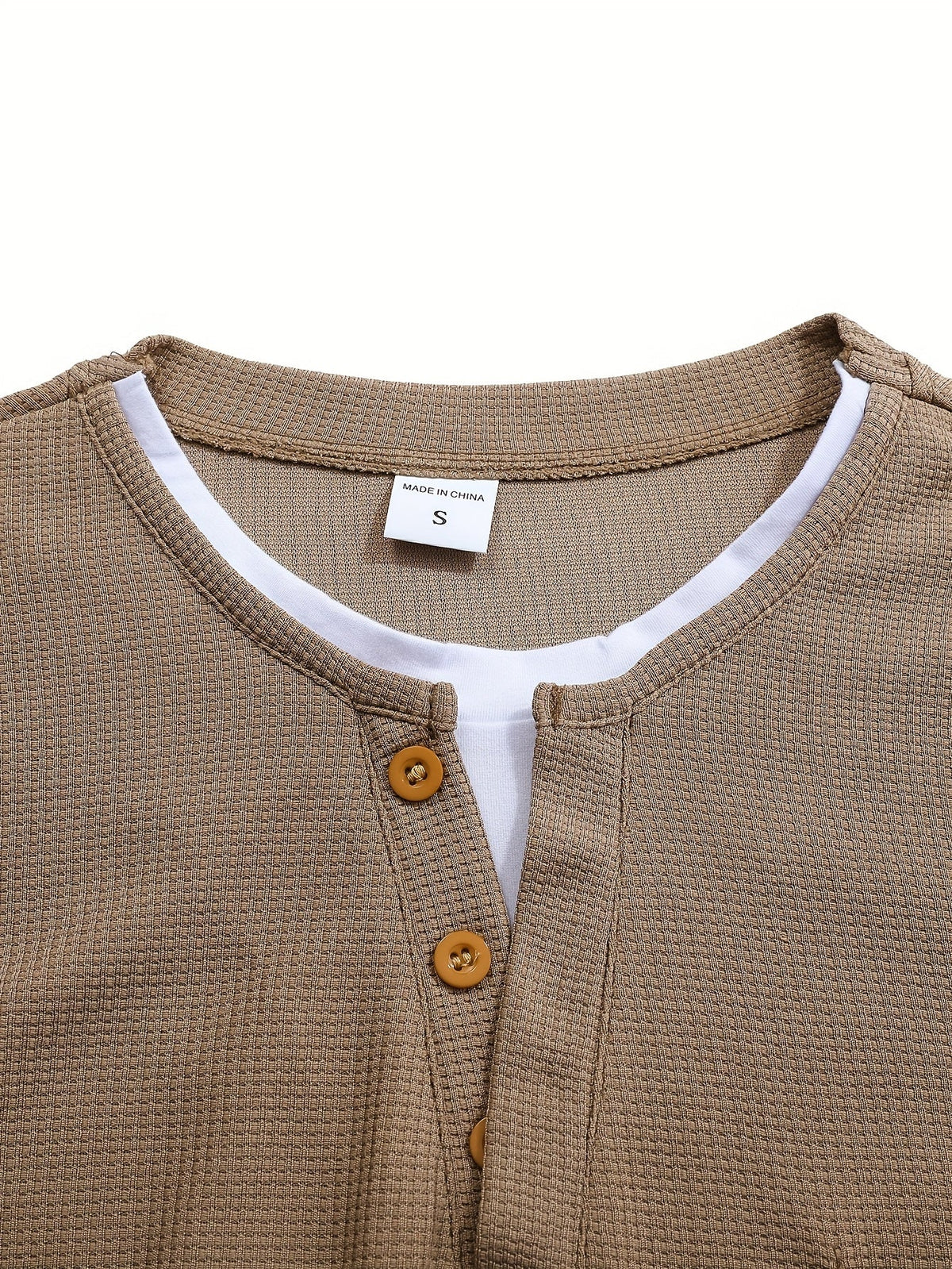 Siyaje | Polo à manches longues avec boutons et poche