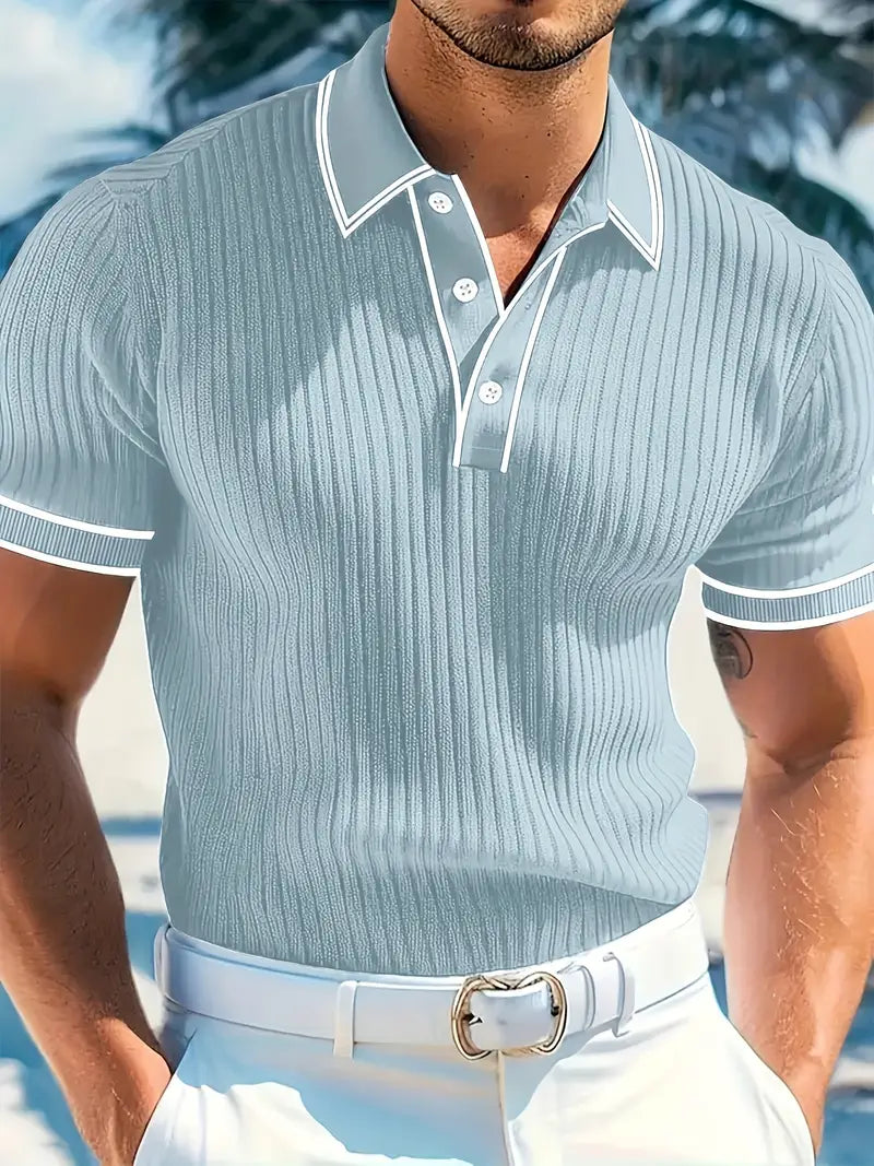 Siyaje | Polo texturé sur mesure au flair méditerranéen