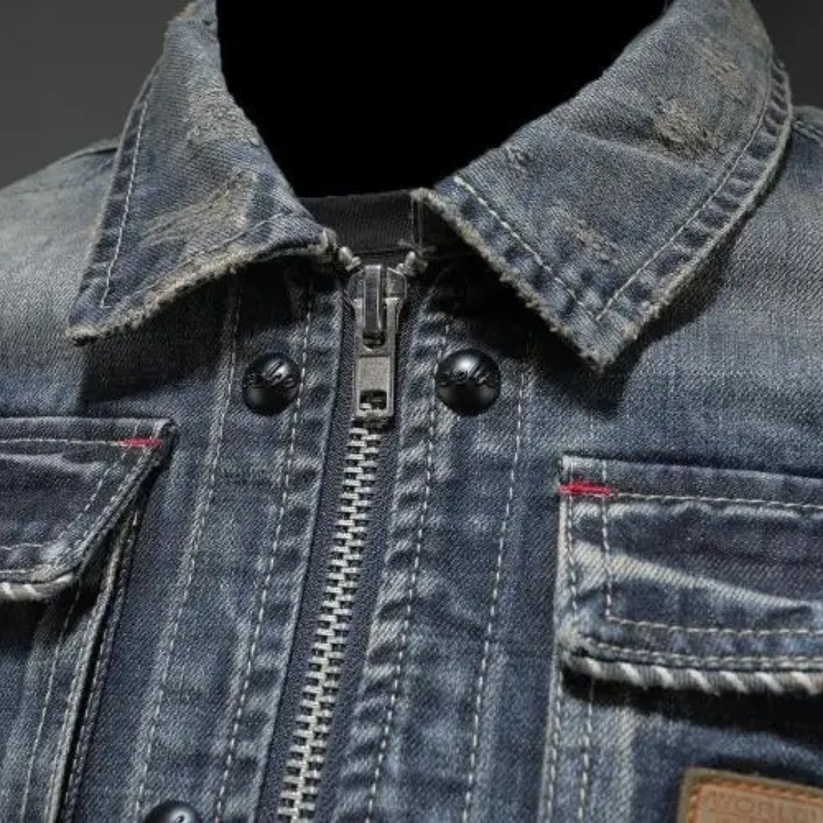 Siyaje | Veste en denim stylée