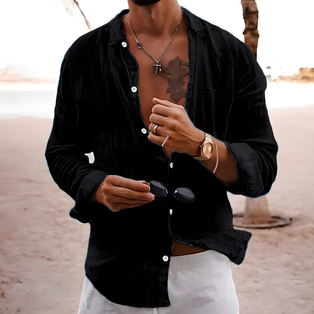 Siyaje | Chemise d’été en coton naturel