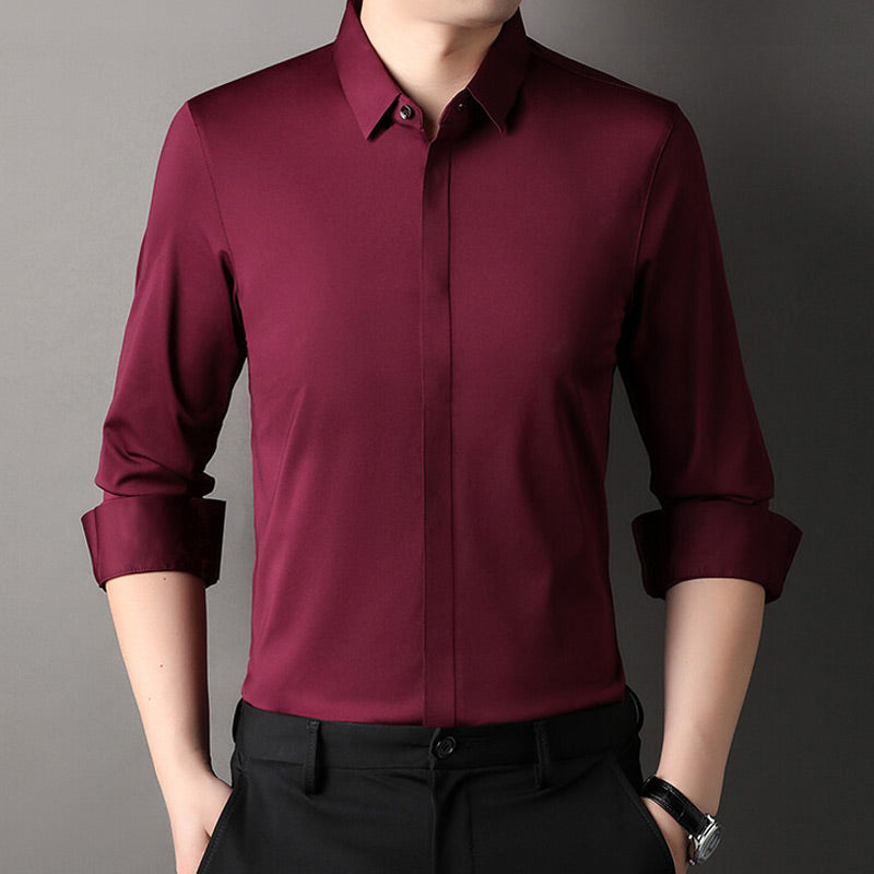 Siyaje | Chemise stretch infroissable pour homme