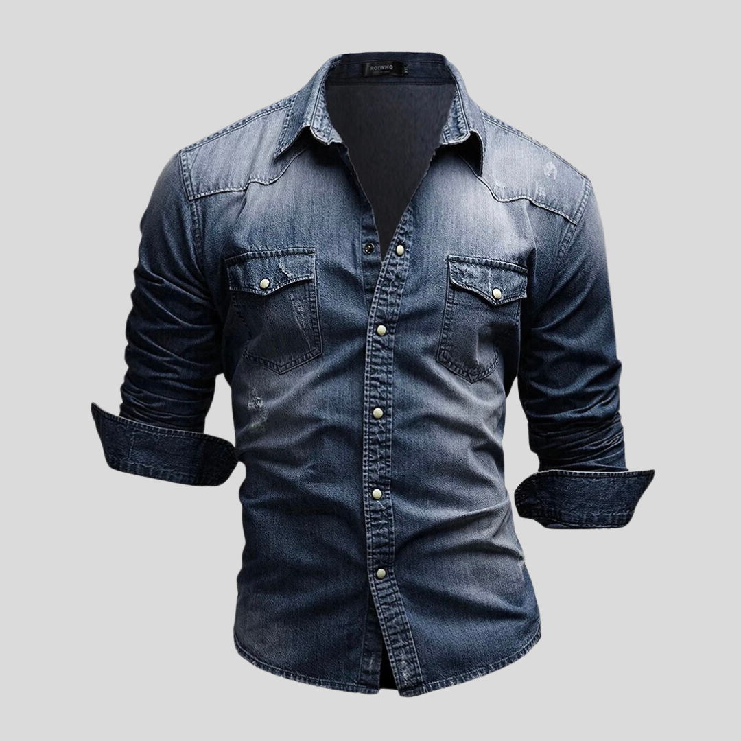 Siyaje | Chemise en denim au style moderne