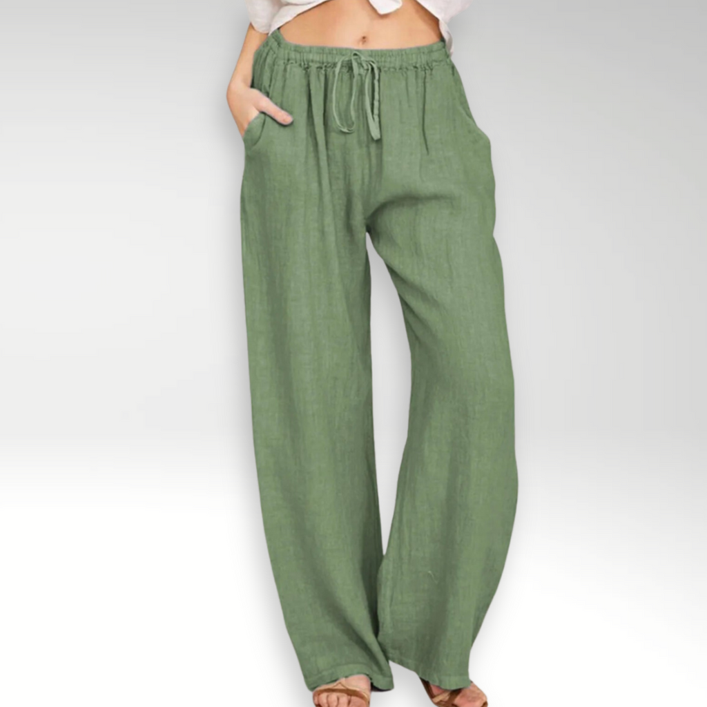 Siyaje | Pantalon confort à jambe large