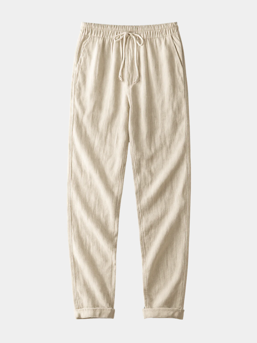 Siyaje | Pantalons habillés en lin