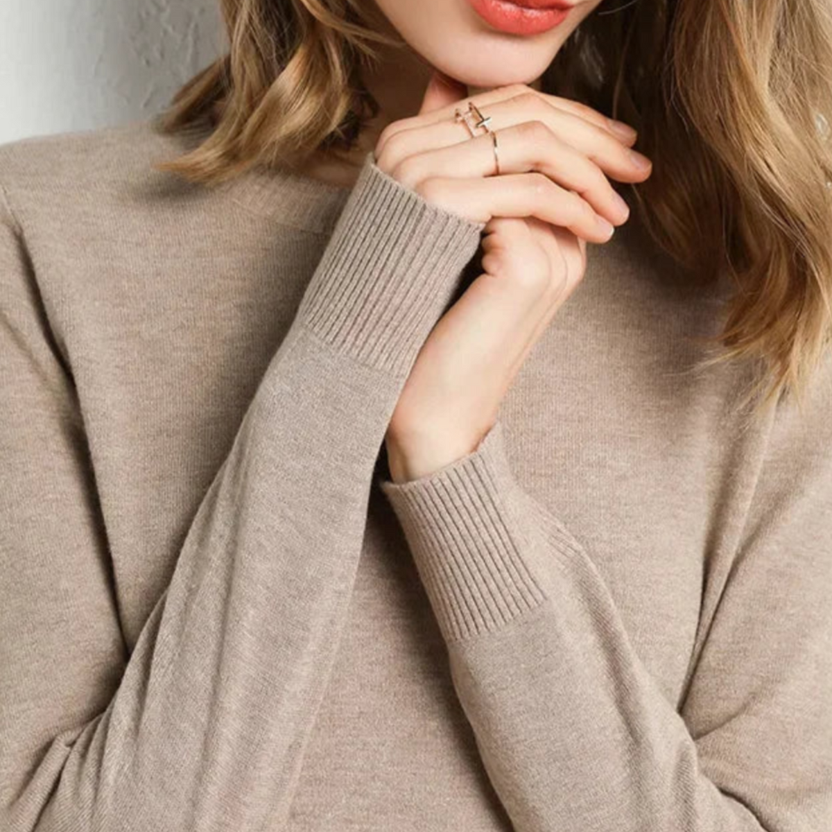 Siyaje | Pull confort en laine essentiel