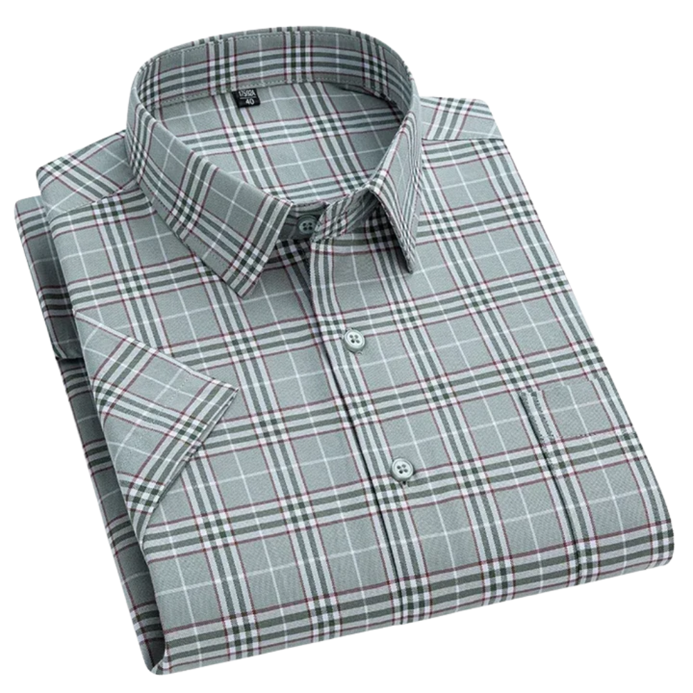 Siyaje | Chemise en coton à manches courtes